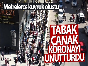 Turuncuya dönen Adana'da tabak-çanak koronayı unutturdu