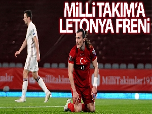 Milli Takım'a Letonya freni