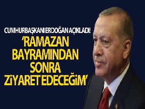 Cumhurbaşkanı Erdoğan 'Ramazan Bayramı'ndan sonra Şuşa'yı ziyaret etmek suretiyle yeni bir bayram yaşayalım'