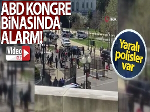 ABD'de Kongre Binası önünde saldırı: Saldırgan ile bir polis memuru öldü