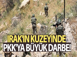 Irak'ın kuzeyinde PKK'ya büyük darbe