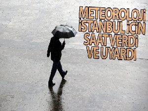 İstanbul için kuvvetli yağış uyarısı