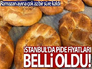 İstanbul'da pide fiyatları açıklandı