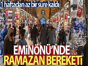 Eminönü'nde Ramazan bereketi