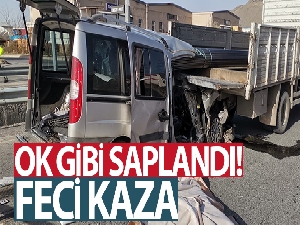 Kayseri'de feci kaza: 2 ölü, 1 yaralı