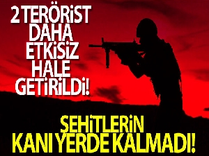 Eren-10 operasyonunda 2 terörist daha etkisiz hale getirildi!