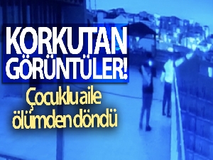 İstanbul'da evinde uyuyan çocuklu aile ölümden döndü