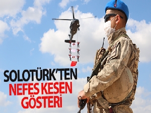 SOLOTÜRK'ten Şanlıurfa'da nefes kesen gösteri