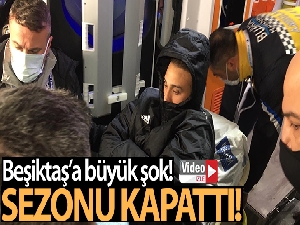 Cenk Tosun sezonu kapattı!