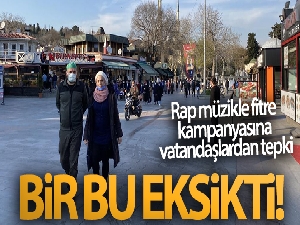 Bir bu eksikti! Rap müzikle fitre kampanyasına vatandaşlardan tepki