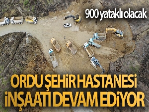 Şehir Hastanelerinin inşaatı tam gaz!