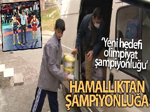 Şanlıurfa'da hamallıktan şampiyonluğa uzanan başarı hikayesi