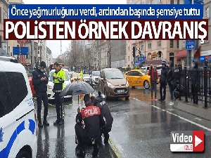Polisten örnek davranış