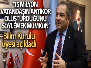 Bilim Kurulu Üyesi Prof. Dr. İlhan: '15 milyon vatandaşın korona virüs antikoru oluşturduğunu söylemek mümkün'