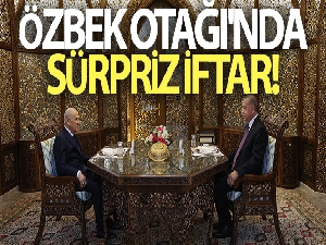 Cumhurbaşkanı Erdoğan ile MHP Lideri Bahçeli iftarda bir araya geldi