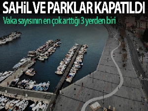 Çanakkale sahilleri korona virüs salgını nedeniyle kapatıldı