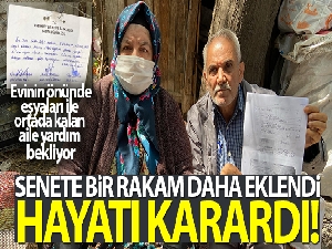 Senete bir rakam daha eklendi, hayatı karardı