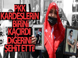 PKK, kardeşlerin birini kaçırdı diğerini şehit etti