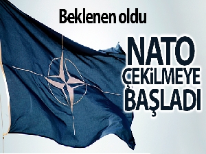 NATO, Afganistan'dan çekilmeye başladı