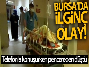 Telefonla konuşurken pencereden düştü