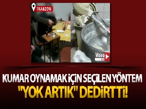 Pandemide kumar oynamak için seçilen yöntem 'yok artık' dedirtti