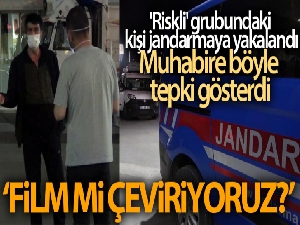 'Riskli' grubundaki kişi muhabire böyle tepki gösterdi: 'Film mi çeviriyoruz?'