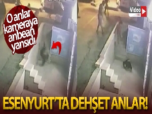 Esenyurt'ta bıçaklı kavga kamerada