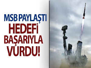 HİSAR A+, yüksek hızlı hedef uçağı başarıyla imha etti