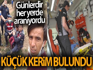 Burdur'da kaybolan işitme ve konuşma engelli küçük Kerim bulundu