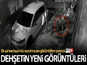 Kağıthane'de pompalı dehşetin yeni görüntüleri ortaya çıktı