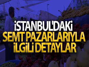 İstanbul'daki semt pazarlarıyla ilgili detaylar