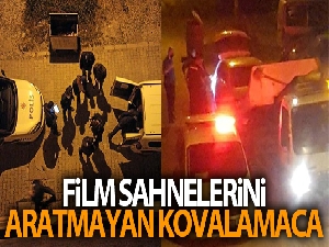 Sakarya sokaklarında film sahnelerini aratmayan kovalamacada 2 gözaltı