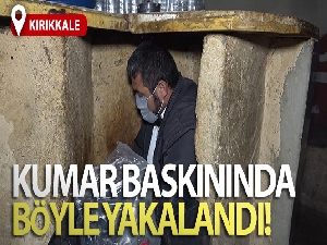 Kumar baskınında ceza yememek için tuvalete ve tezgah altına saklandılar: 17 kişiye 106 bin lira ceza