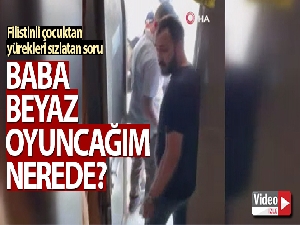 Filistinli çocuğun gözaltına alınan babasına son sorusu yürek sızlattı