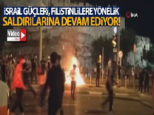 İsrail Güçleri, Şam Kapısı Önünde Filistinlilere Müdahale Etti