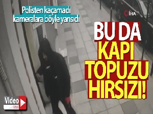 Şişli'de apartman kapılarının topuzlarını çalan zanlı yakalandı