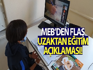 MEB: '17 Mayıs 2021 Pazartesi günü uzaktan eğitim yapılacak'
