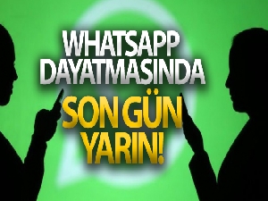 WhatsApp dayatması süreci bugün başlıyor!