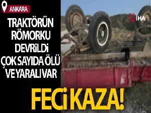 Ankara'da katliam gibi kaza: 3'ü çocuk 4 ölü, 18 yaralı