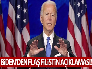 Biden: 'Filistinliler ve İsrailliler eşit derecede onur ve güvenlik içinde yaşamayı hak ediyor'