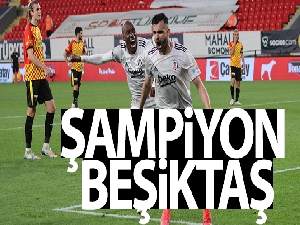 Süper Lig'de 2020-2021 sezonu şampiyonu Beşiktaş!