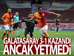 Galatasaray 3-1 kazandı ancak yetmedi!