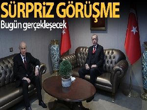 Cumhurbaşkanı Erdoğan ile MHP Genel Başkanı Bahçeli arasında sürpriz görüşme