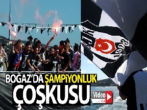 Beşiktaş donanması Boğaz'da!