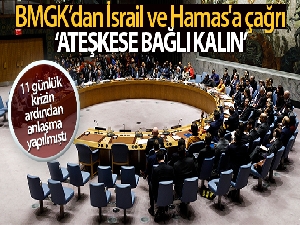 BMGK'dan İsrail ve Hamas'a çağrı: 'Ateşkese bağlı kalın'
