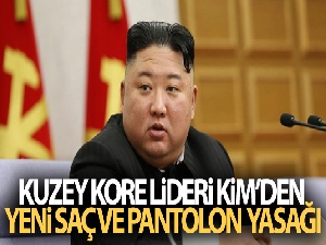 Kuzey Kore Lideri Kim'den yeni saç ve pantolon yasağı