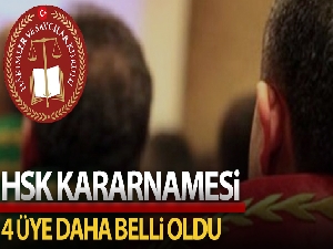HSK'ya 4 üyenin seçilmesi kararı Resmi Gazete'de