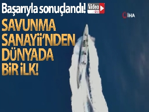 Savunma Sanayii'den dünyada bir ilk