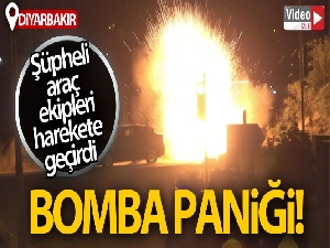 Diyarbakır'da bombalı araç paniği