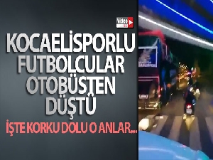 Kocaelispor şampiyonluk turunda iki futbolcu yaralandı